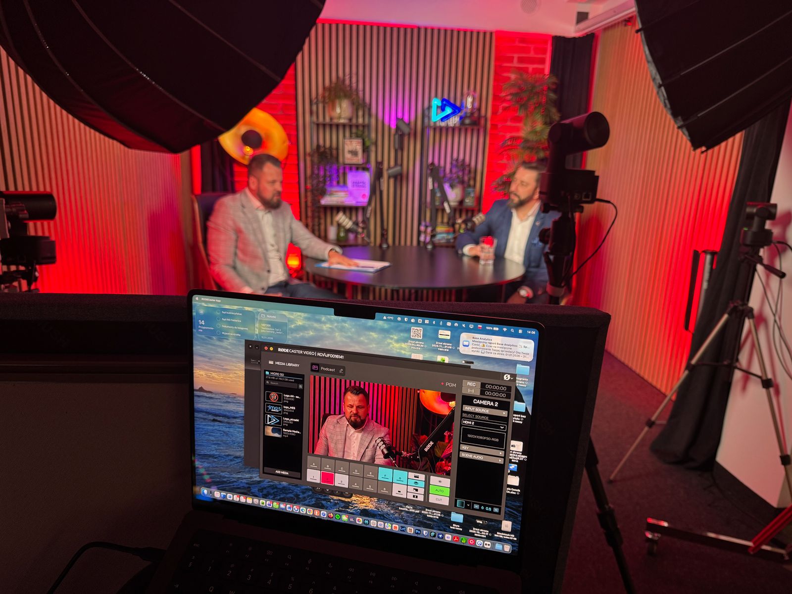 Studio Mental Power - Backstage